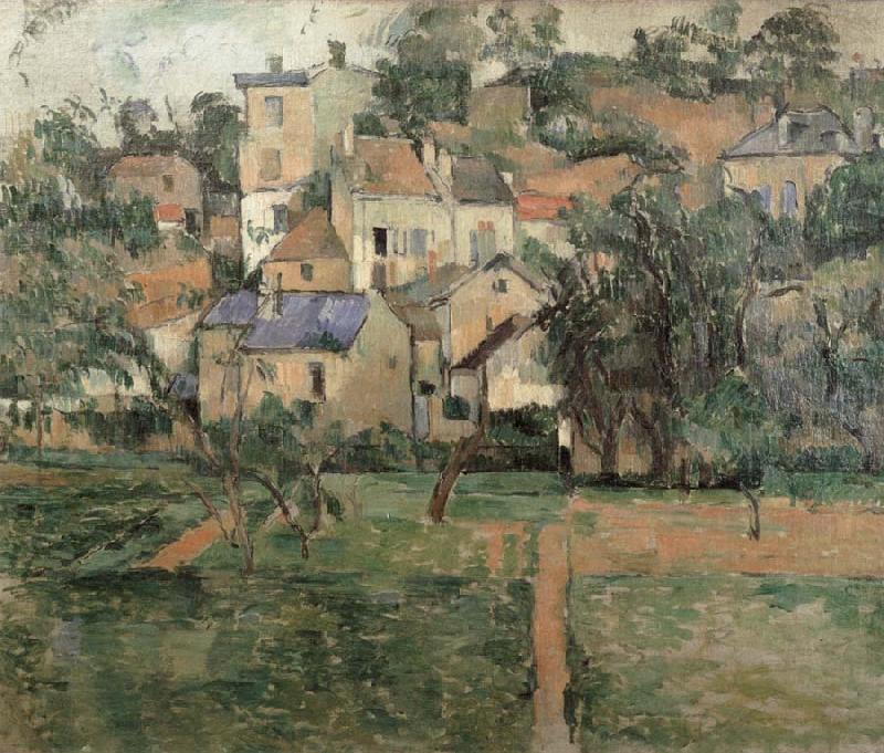 Paul Cezanne The Hermitage at Pontoise china oil painting image